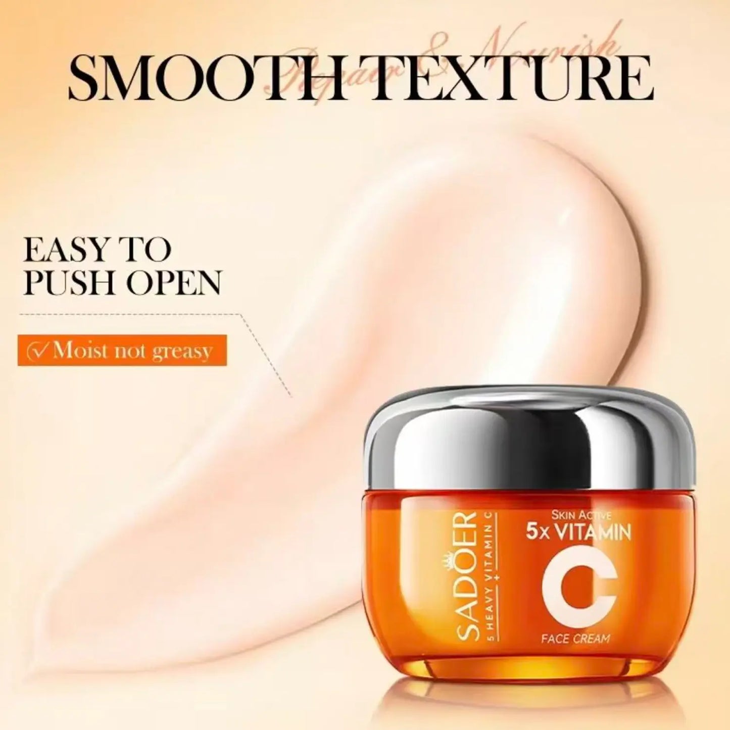 GlowC+ 5X Vitamin C Face Cream - Ultimate Moisturizing & Hydrating Solution for Radiant Skin