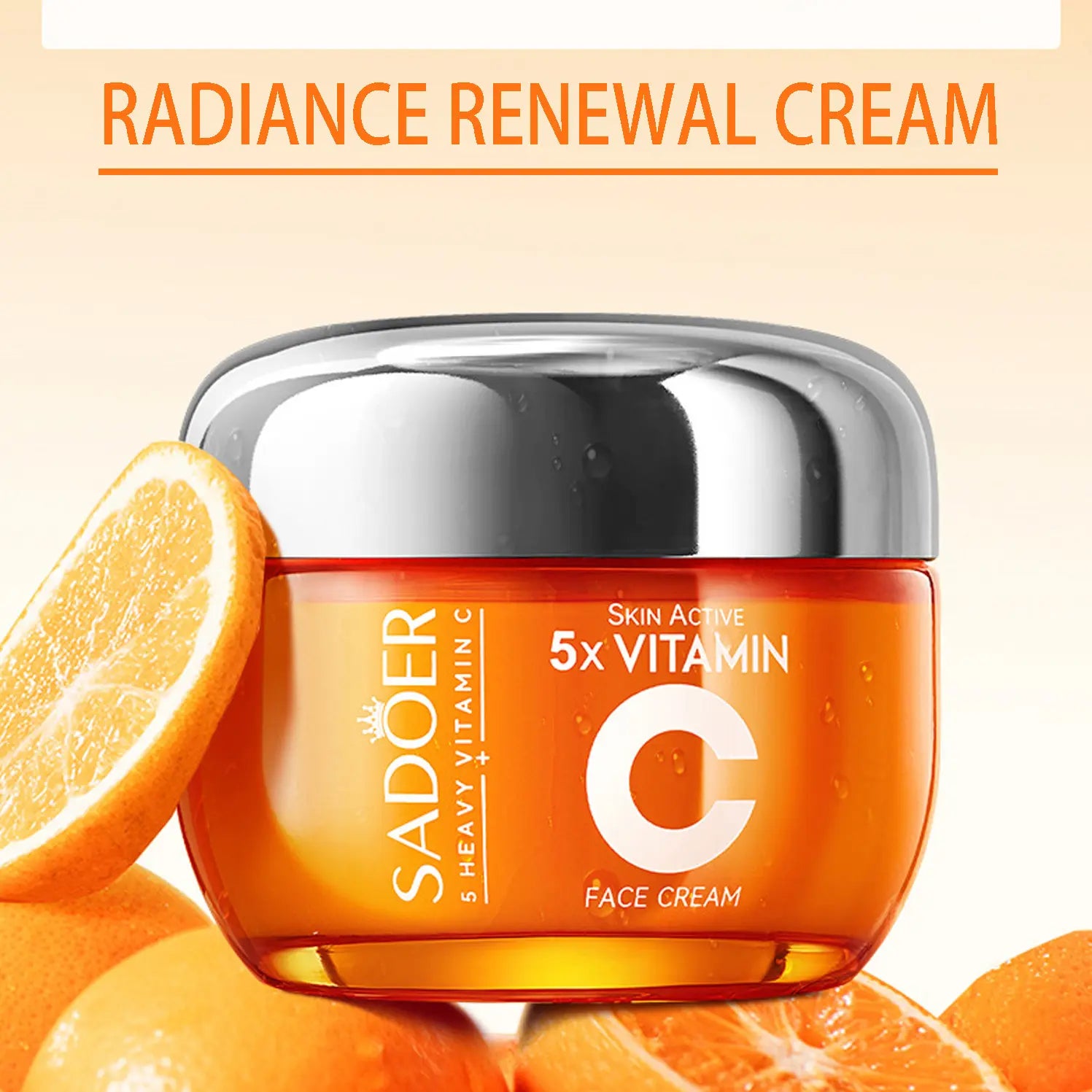 GlowC+ 5X Vitamin C Face Cream - Ultimate Moisturizing & Hydrating Solution for Radiant Skin