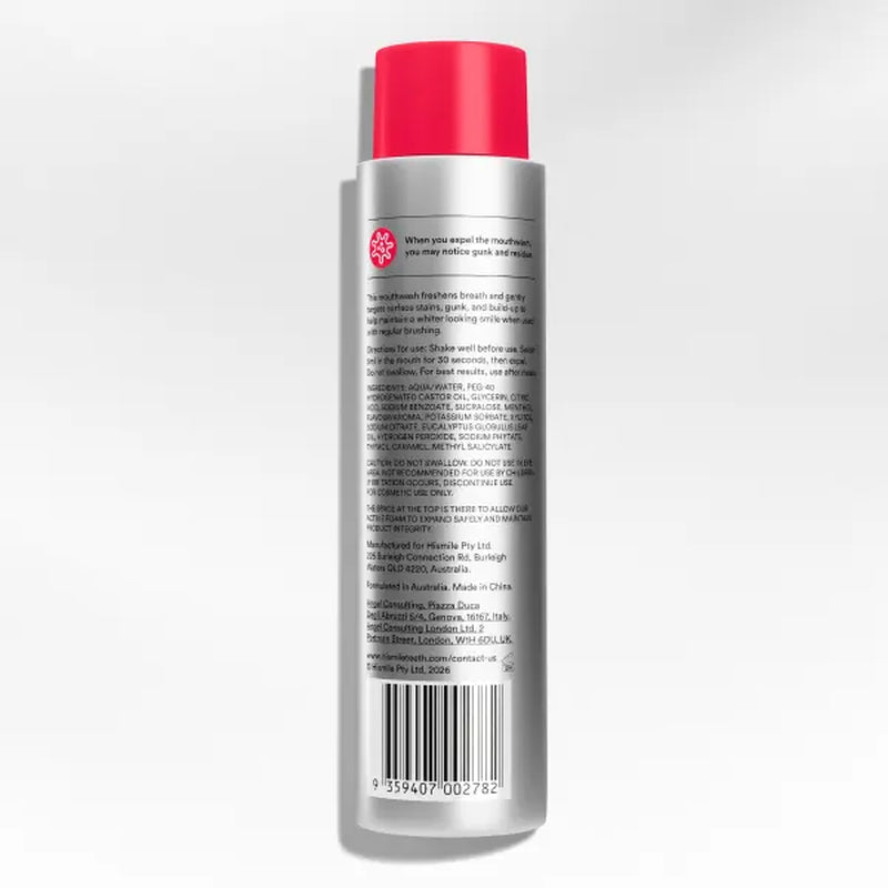 AlbaWhite Whitening Mouthwash - Freshen Your Smile with Every Rinse