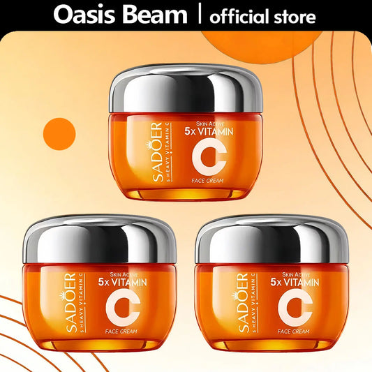 GlowC+ 5X Vitamin C Face Cream - Ultimate Moisturizing & Hydrating Solution for Radiant Skin