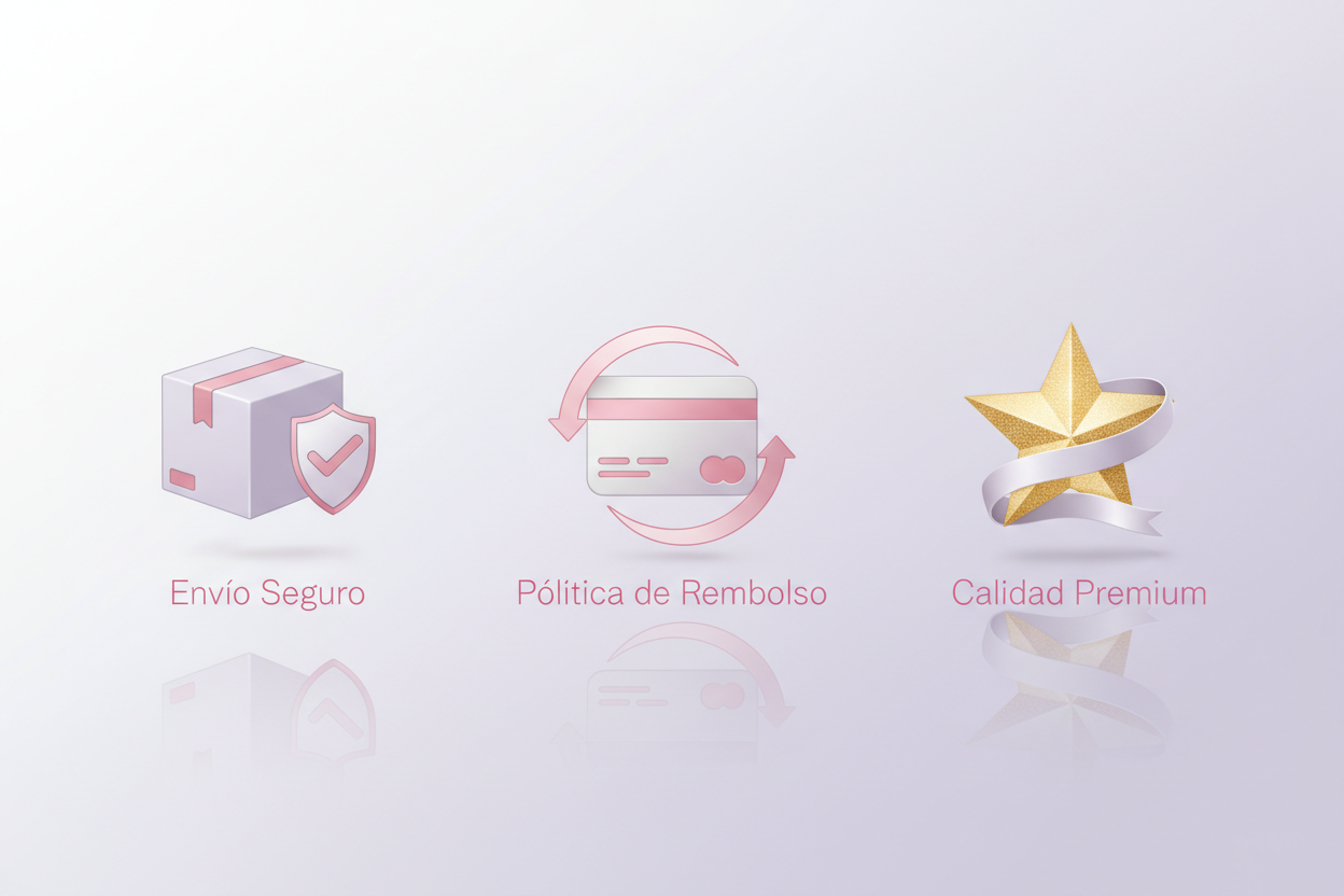 Envío Seguro · Reembolso · Calidad Premium